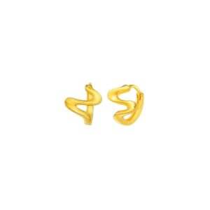 Twist Hoop Earrings