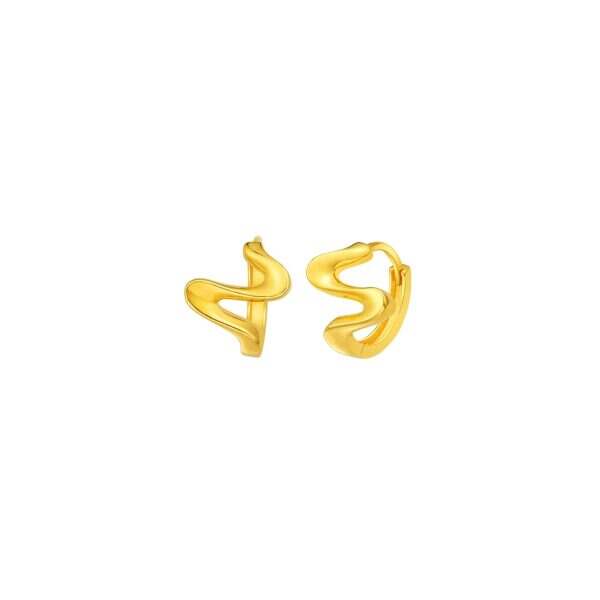 Twist Hoop Earrings