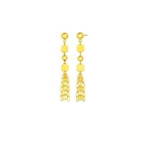 Sun Tassels Earrings