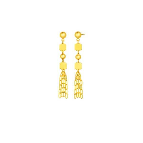 Sun Tassels Earrings