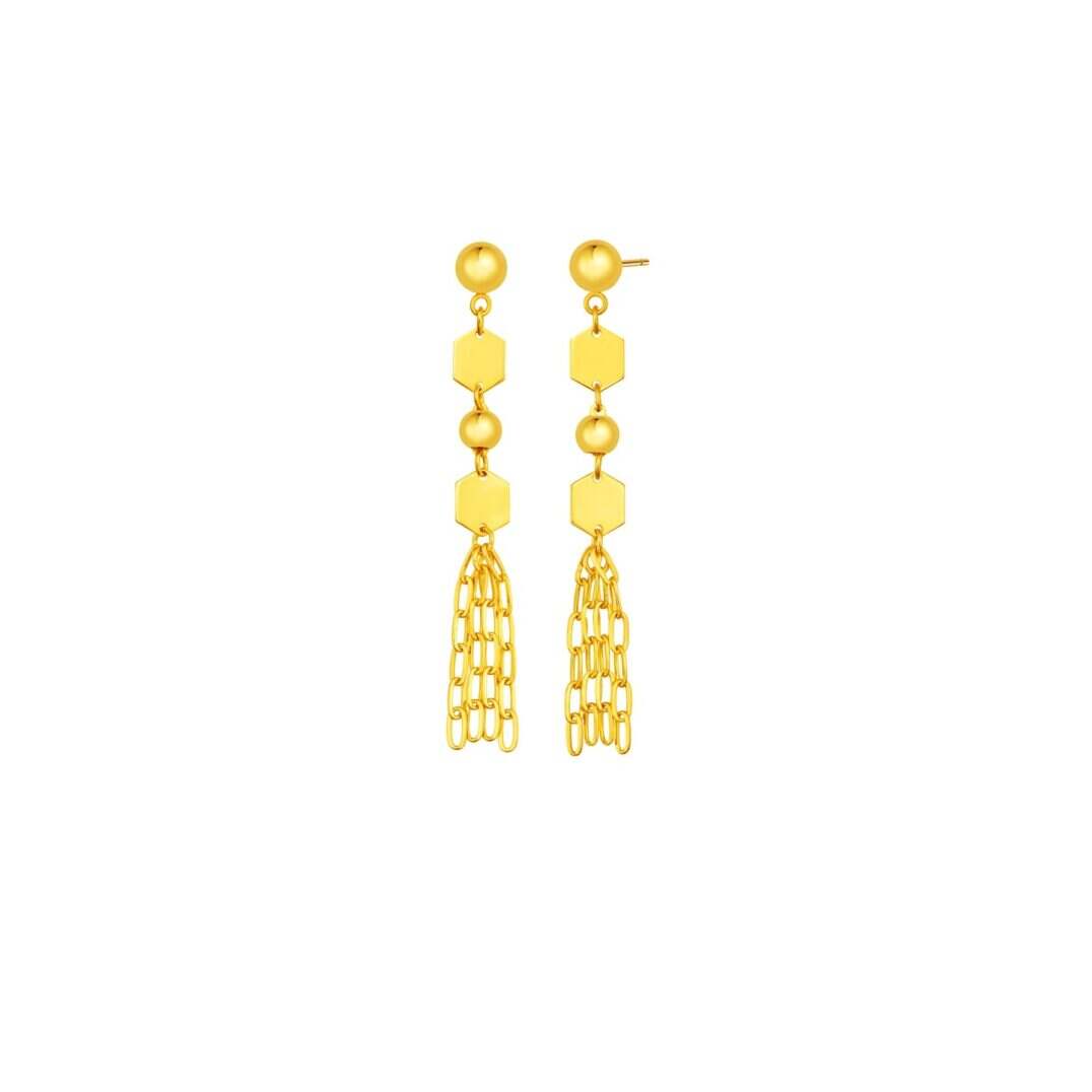 Sun Tassels Earrings