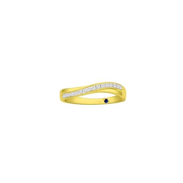 Yellow Gold Wedding Band (Female)