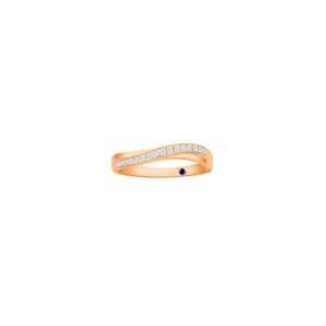 Intimo Rose Gold Wedding Band (Female)