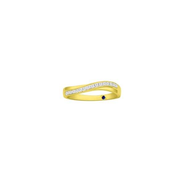 Intimo Yellow Gold Wedding Band (Female)