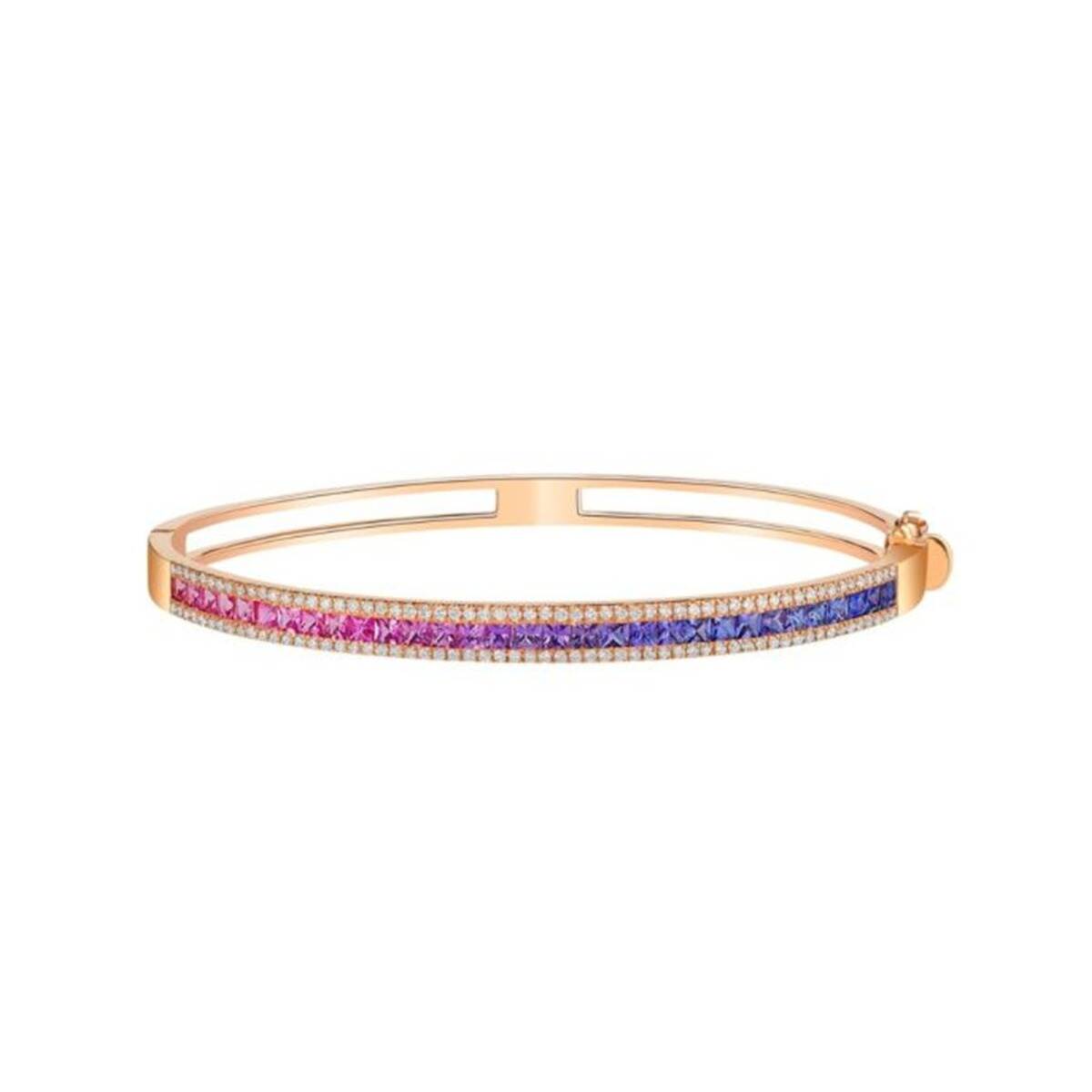 Coloured Gem Bangle