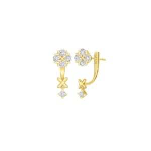 Blossoming Diamond Earrings