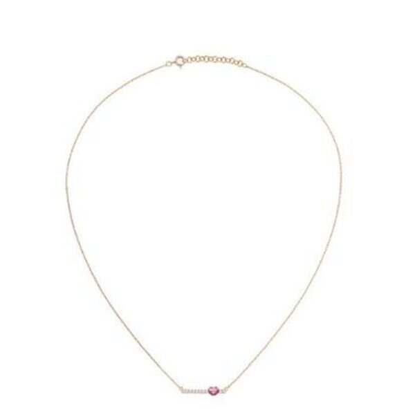 Pink Heart Necklace