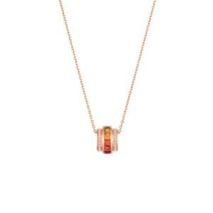 Coloured Gems Sunrise Pendant