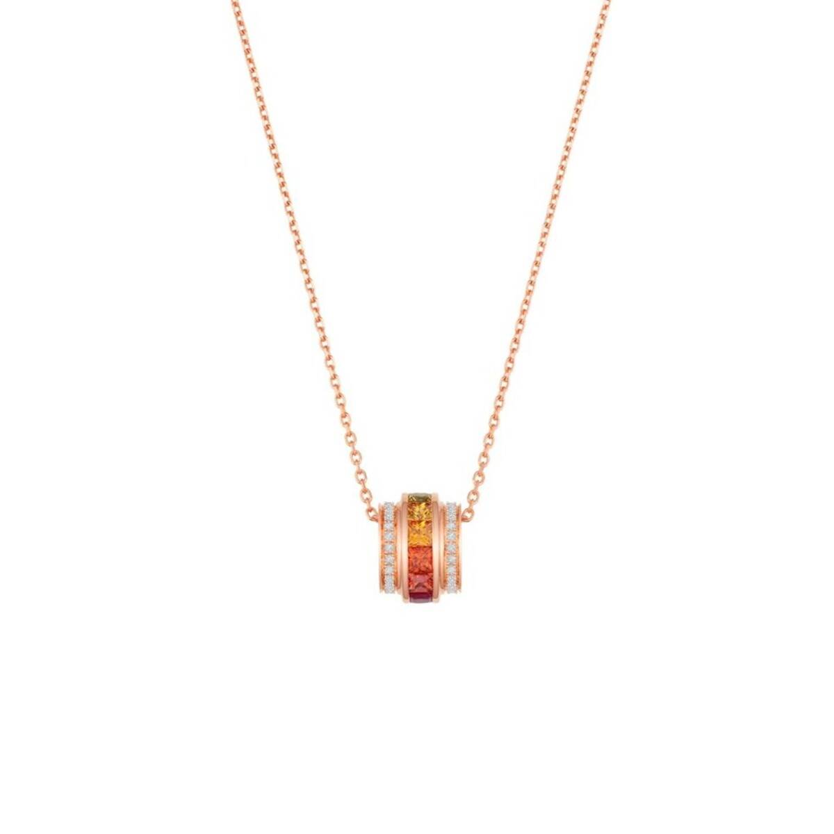 Coloured Gems Sunrise Pendant