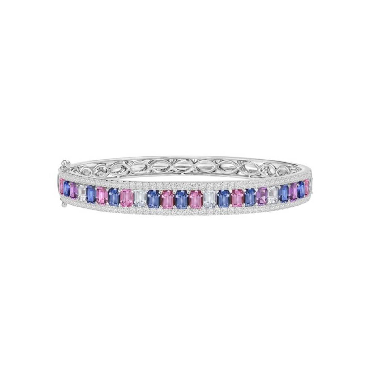 Bedazzling Diamond Bangle