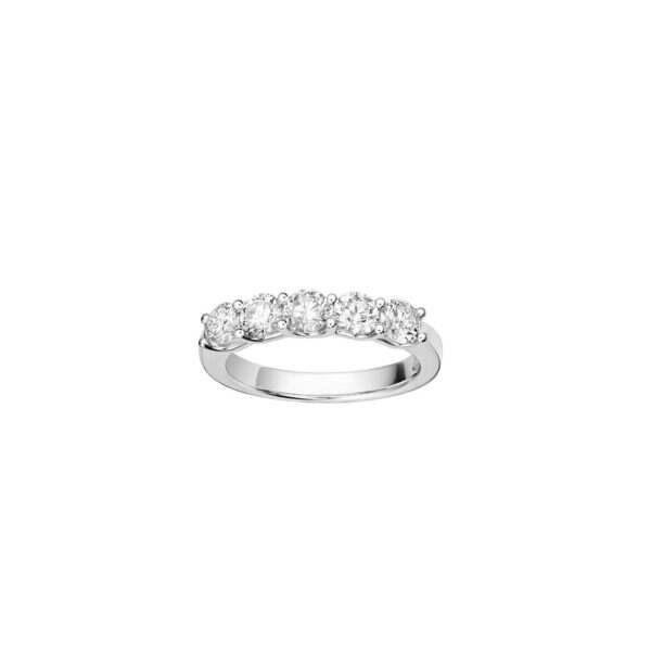Row of Diamonds Ring