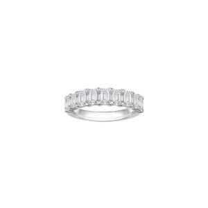 Lab-Grown Diamond Eternity Radiant Ring