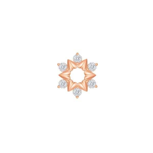Snowflake Hearts Pendant