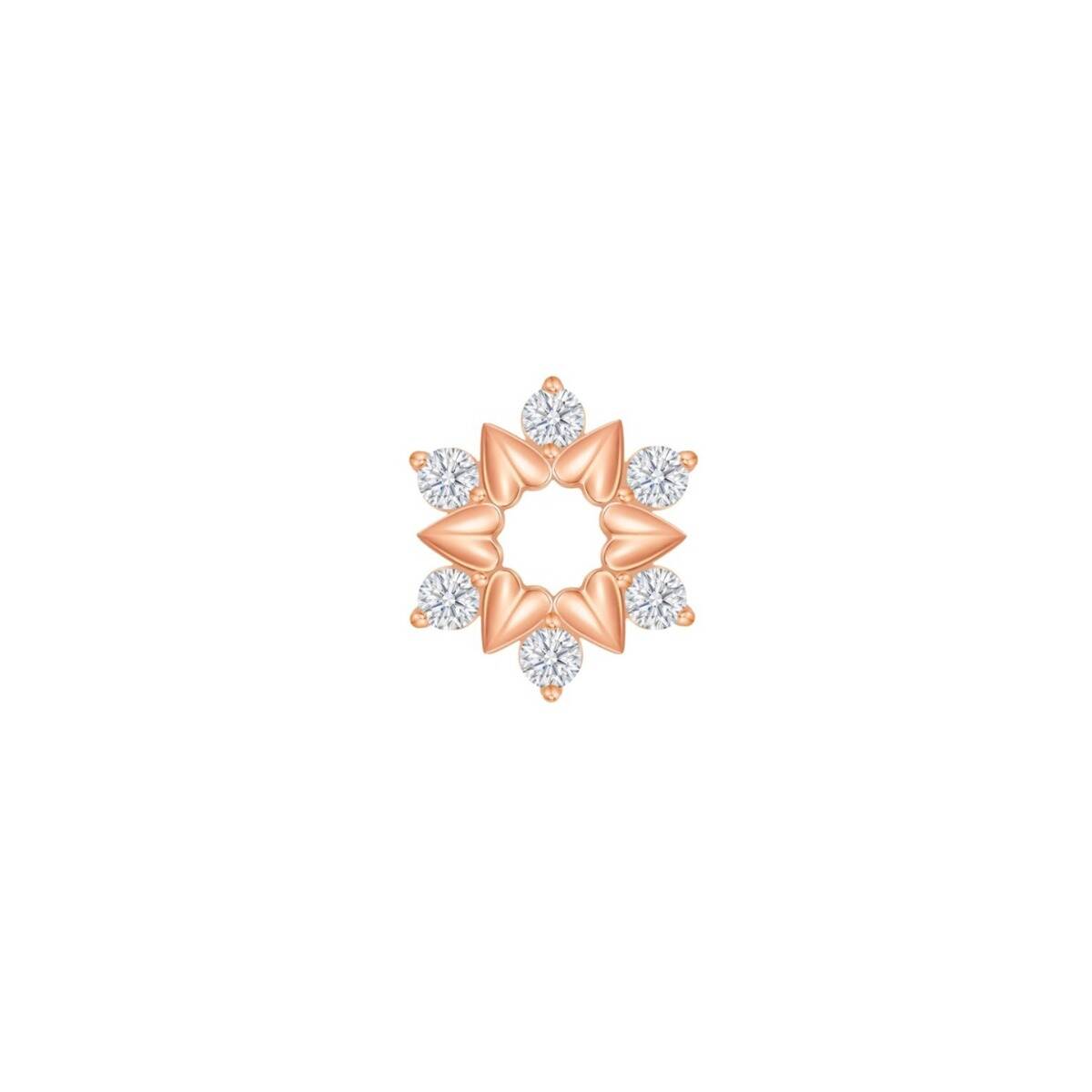 Snowflake Hearts Pendant
