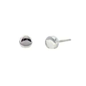White Gold Classic Earrings