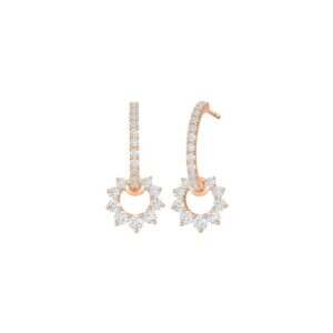 Lab-Grown Diamond Irradiant Sun Earrings