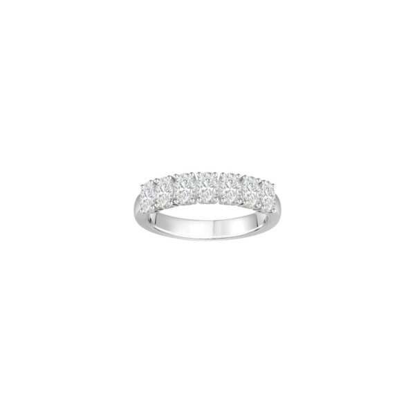 Lab-Grown Diamond Eternity Oval Ring