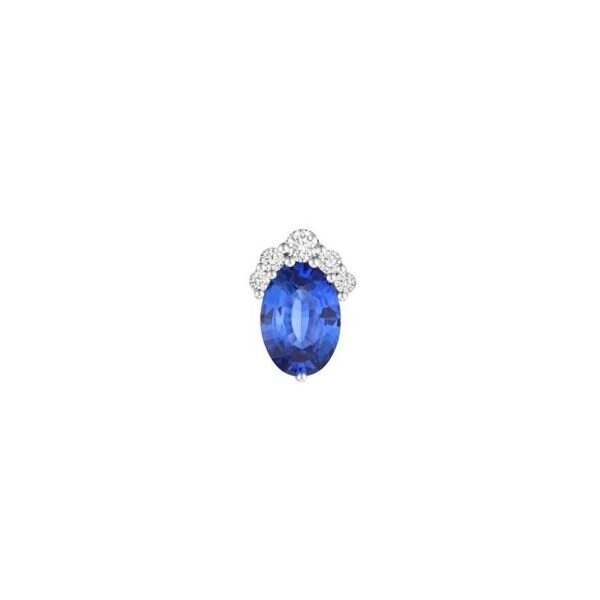 Blue Enchanting Sapphire Pendant