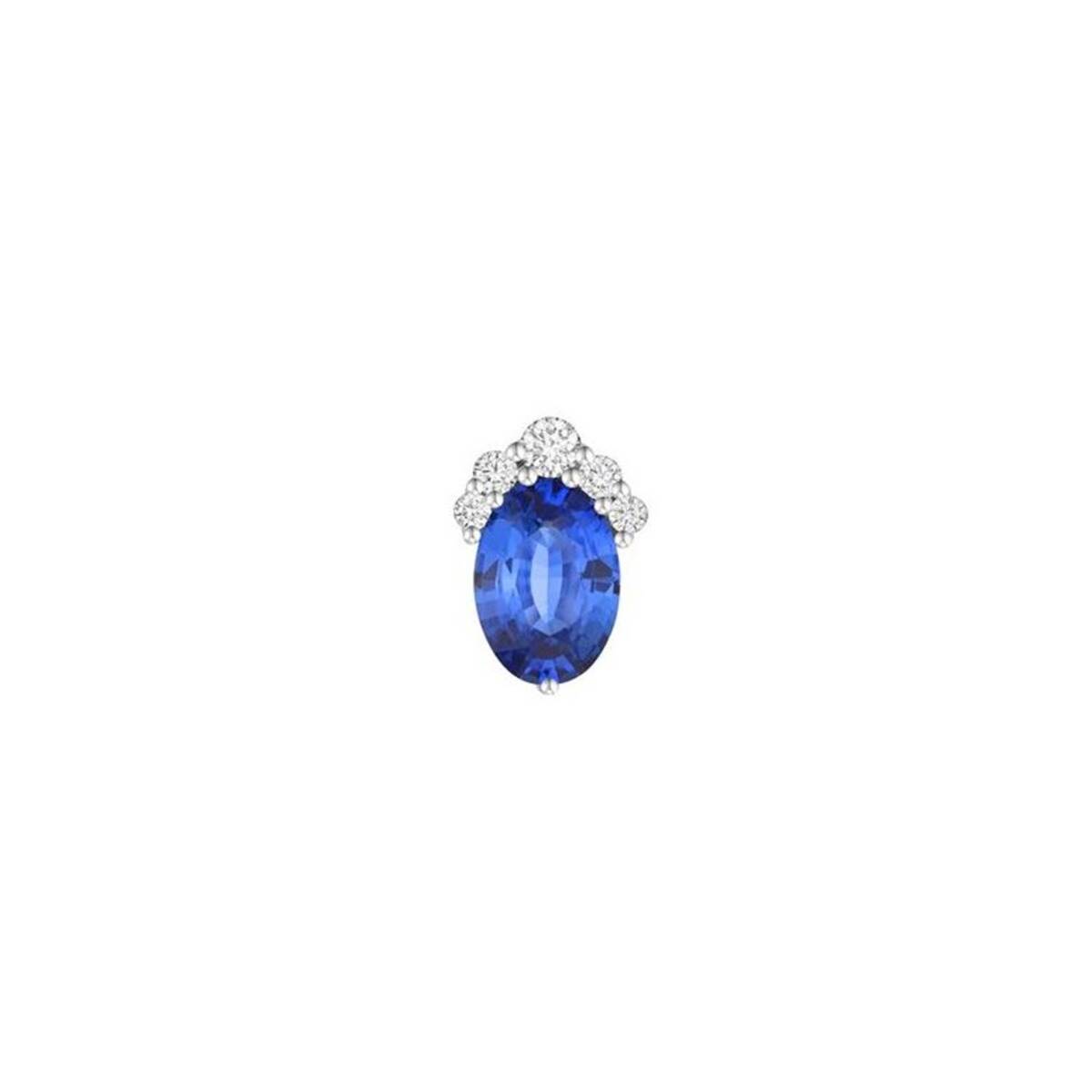 Blue Enchanting Sapphire Pendant