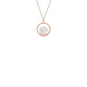 Circle Diamond Pendant