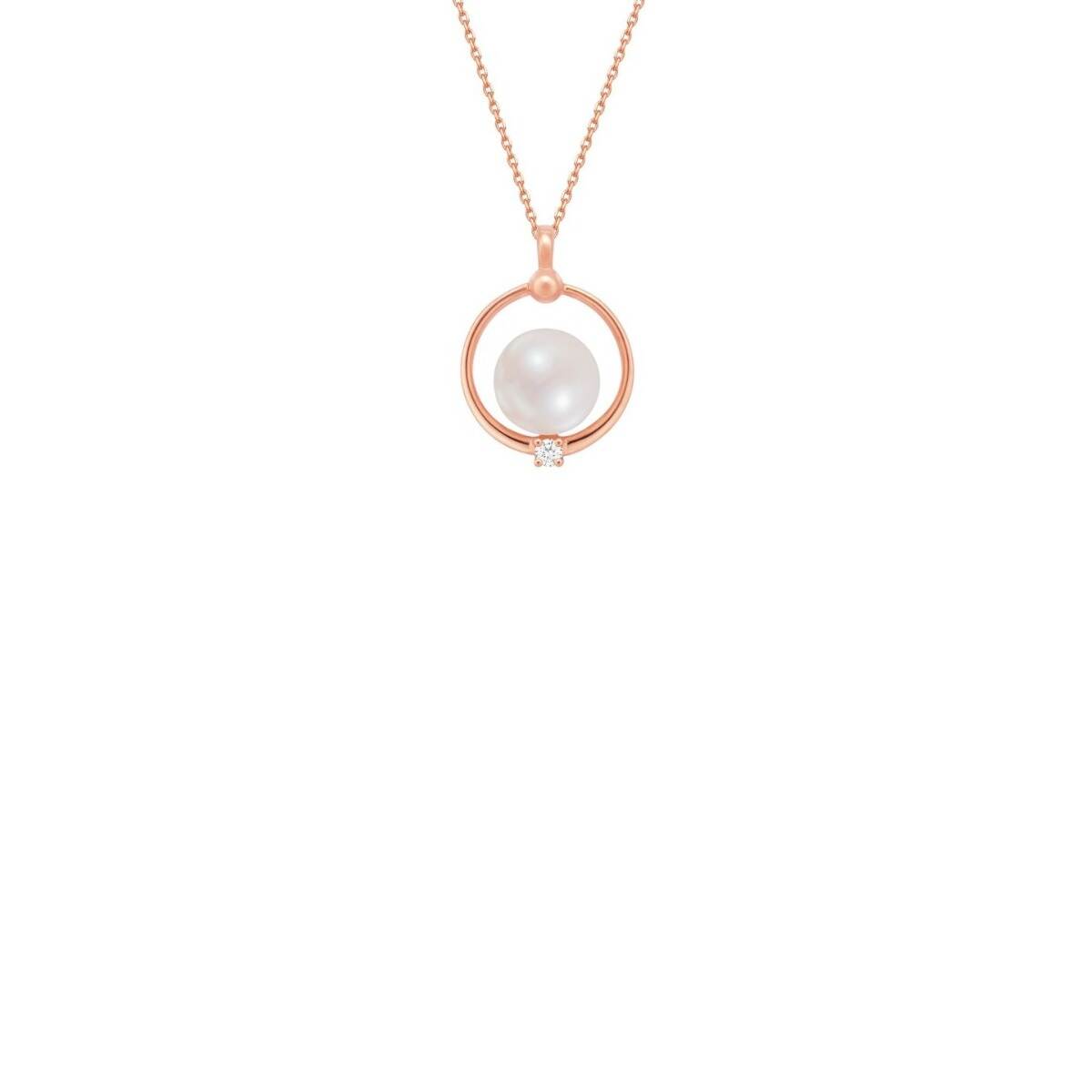 Circle Diamond Pendant