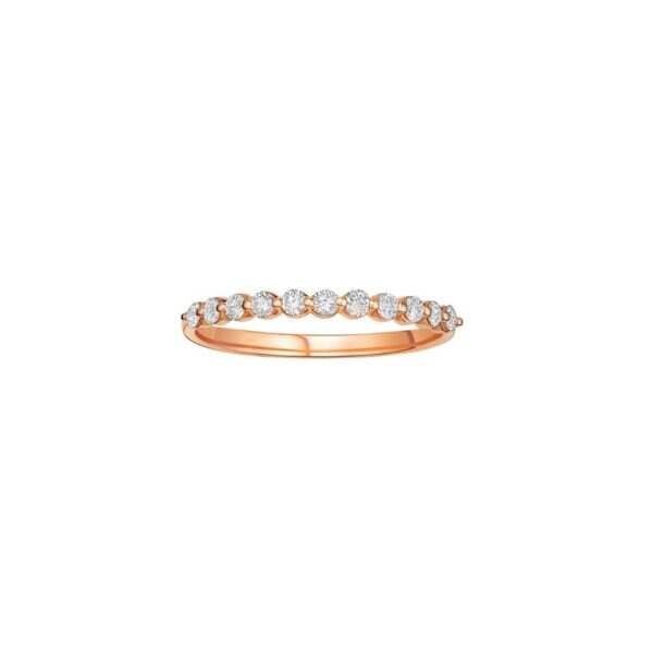 18K Rose Gold Diamond Ring ​