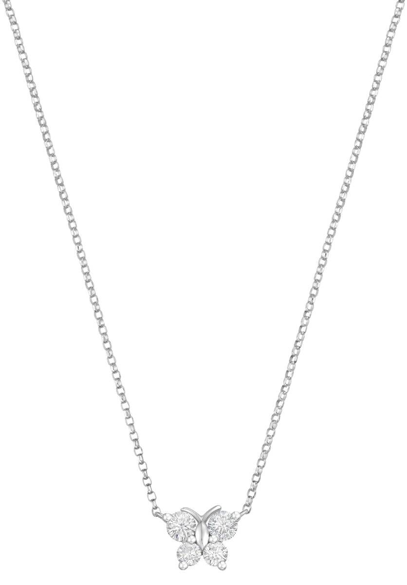 Diamond Butterfly Necklace