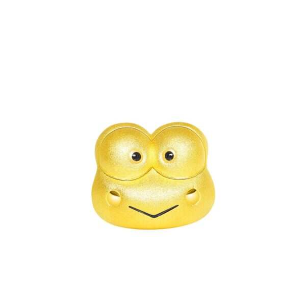 Kerokerokeroppi 999 Gold Charm