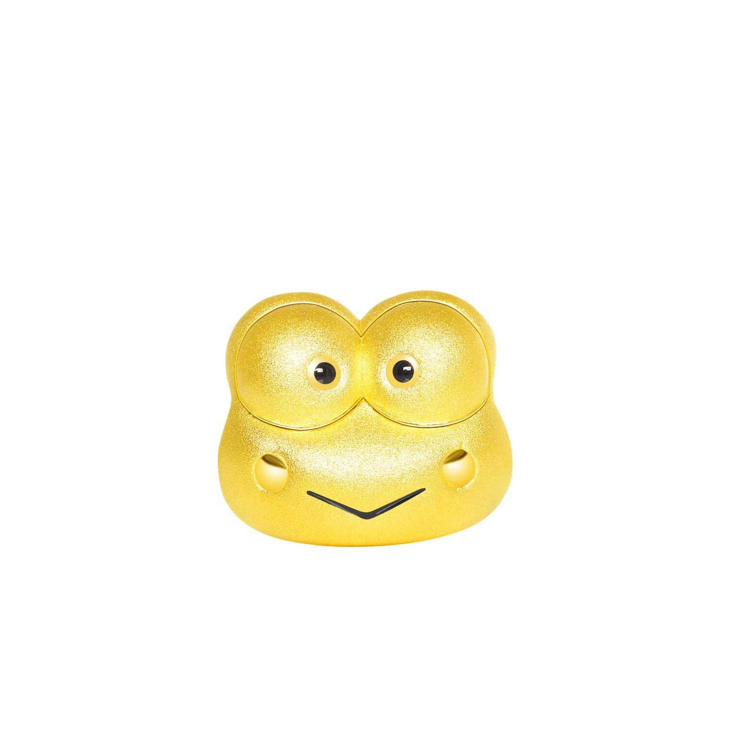 Kerokerokeroppi 999 Gold Charm