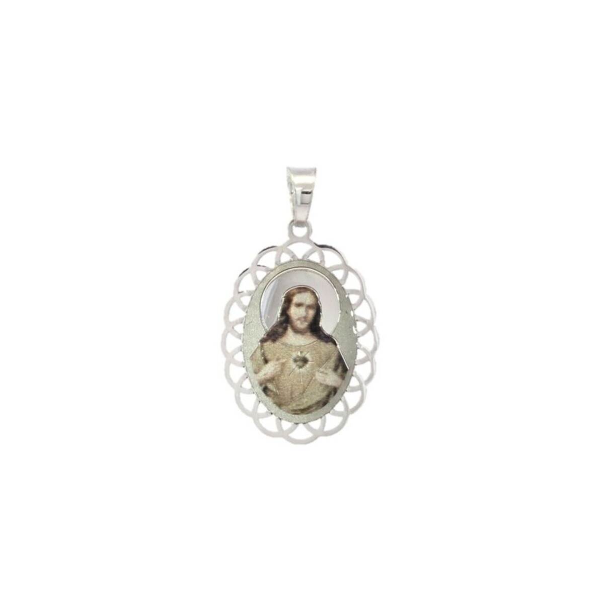 White Gold Faith Pendant