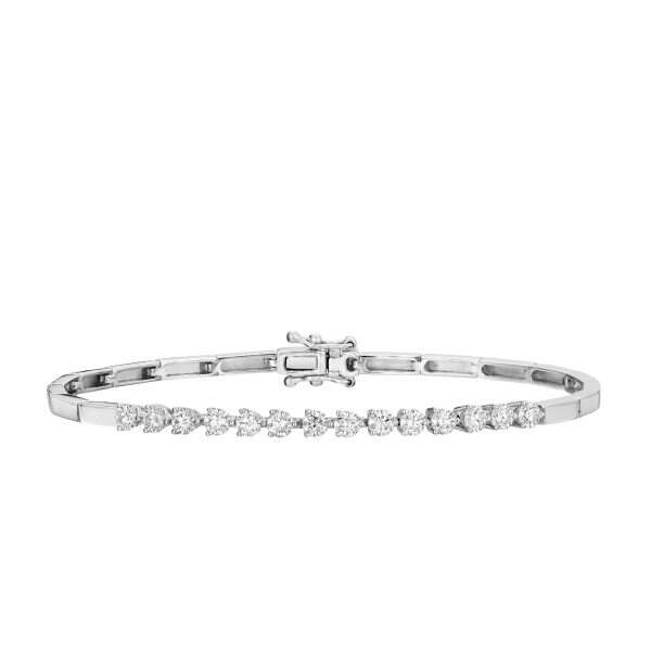 Half Eternity Diamond Bracelet