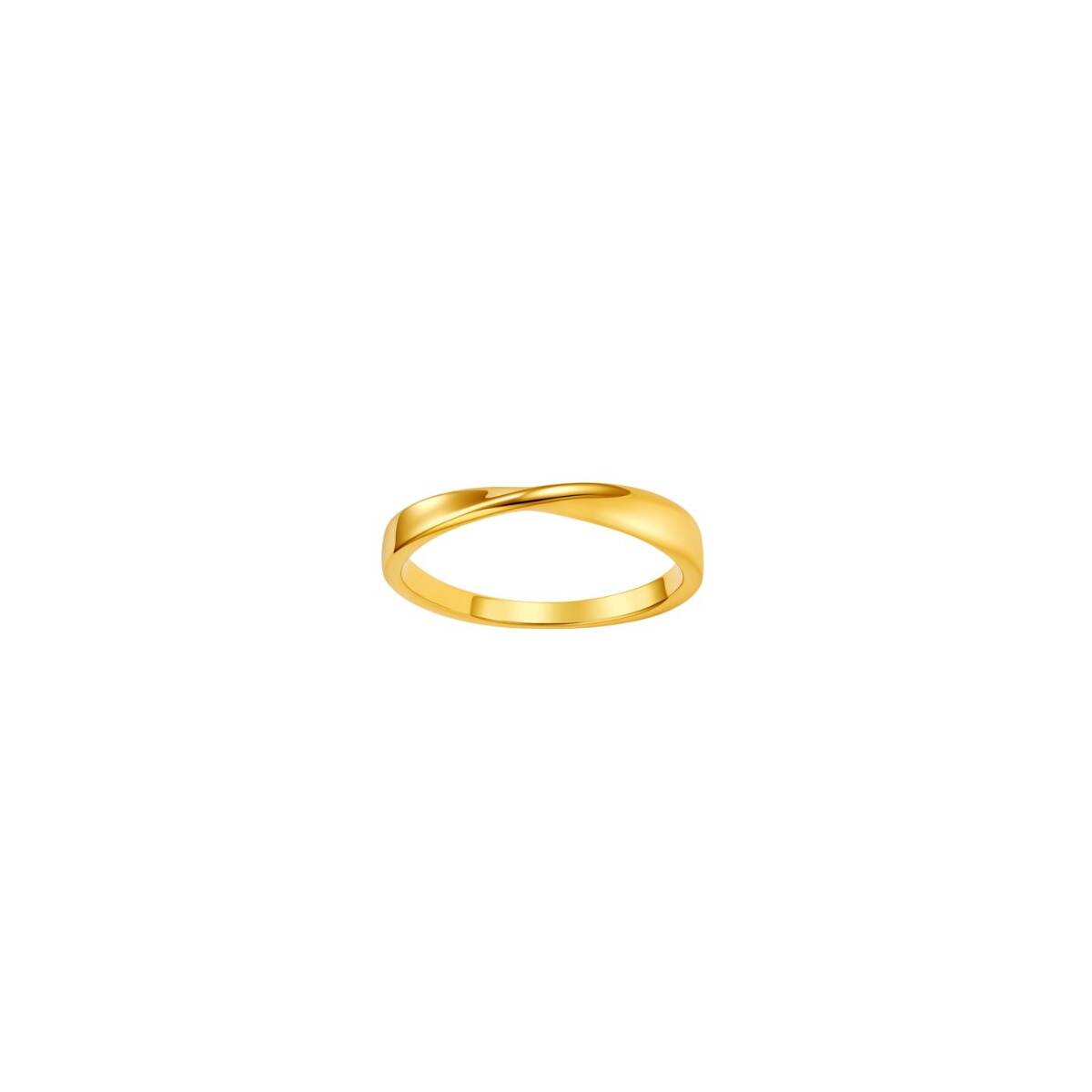Infinity Twist Wedding Band