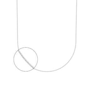 White Gold Spiga Chain
