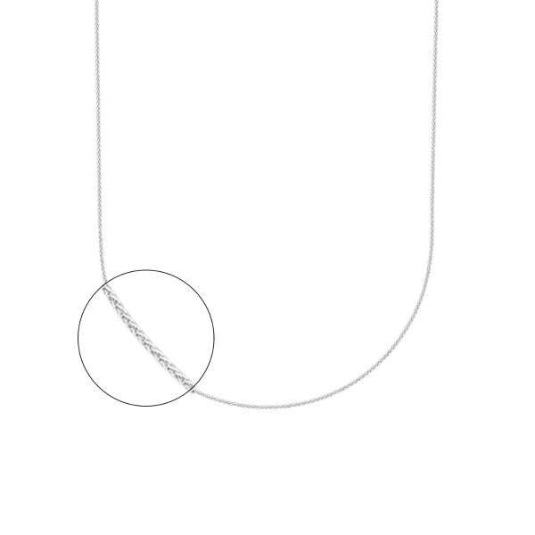 White Gold Spiga Chain