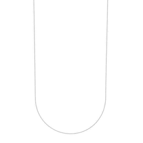 White Gold Spiga Chain