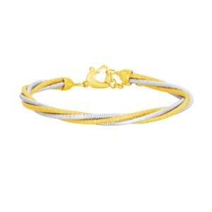 Duo-toned Bangle