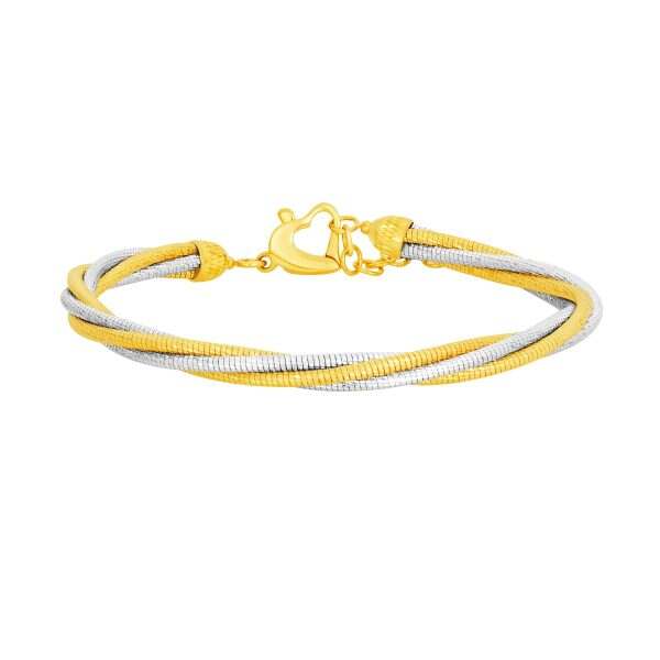 Duo-toned Bangle