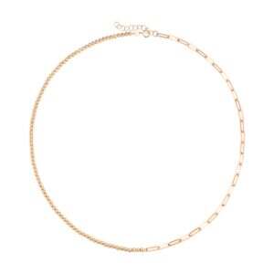 Rose Gold Interlocking Necklace
