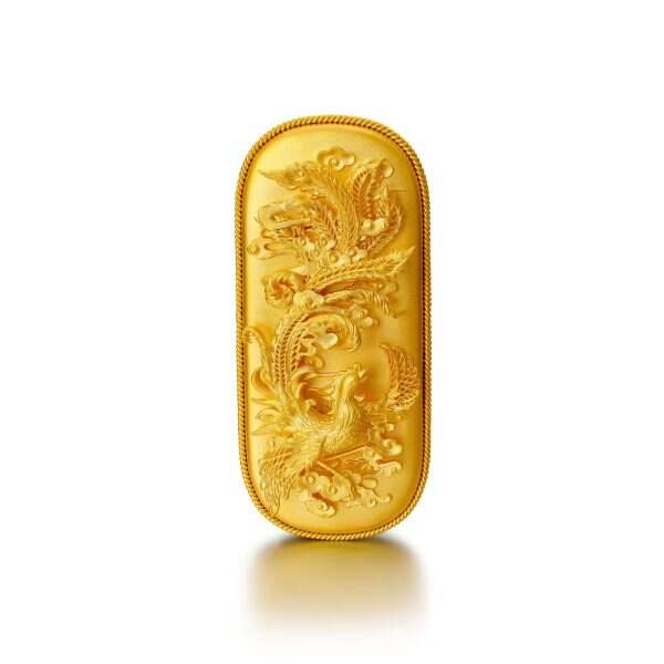 50G Phoenix 999 Gold Bar