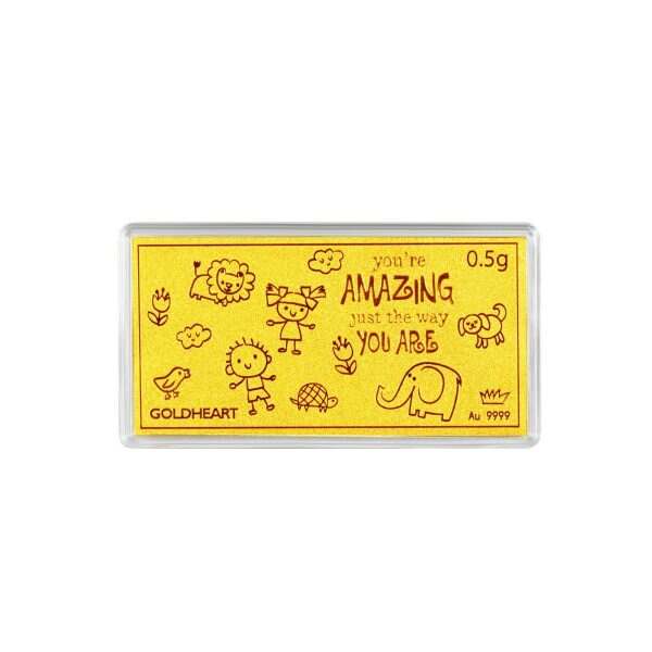 0.5G Inspiration Gold Bar