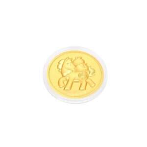 0.2G Lucky Hooves Gold Coin
