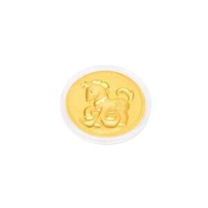 0.2G Fortune Gallop Gold Coin