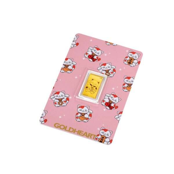 0.1G Pawsperity Fortune Gold Bar