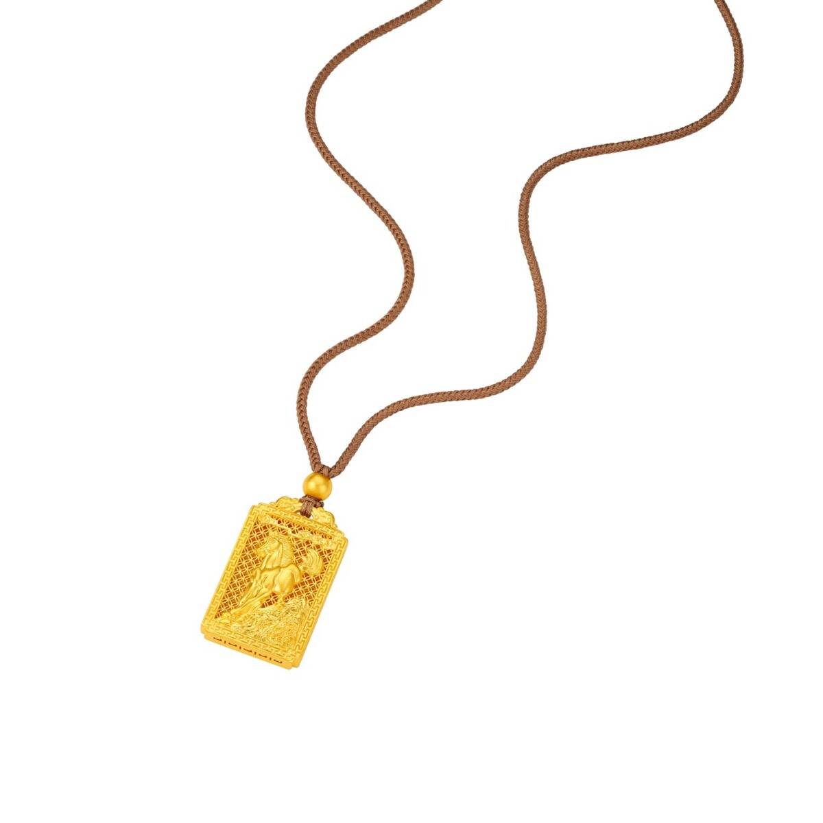 Gu Fa Jin Gallop of Fortune Necklace