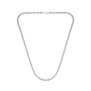 White Gold Links Necklace