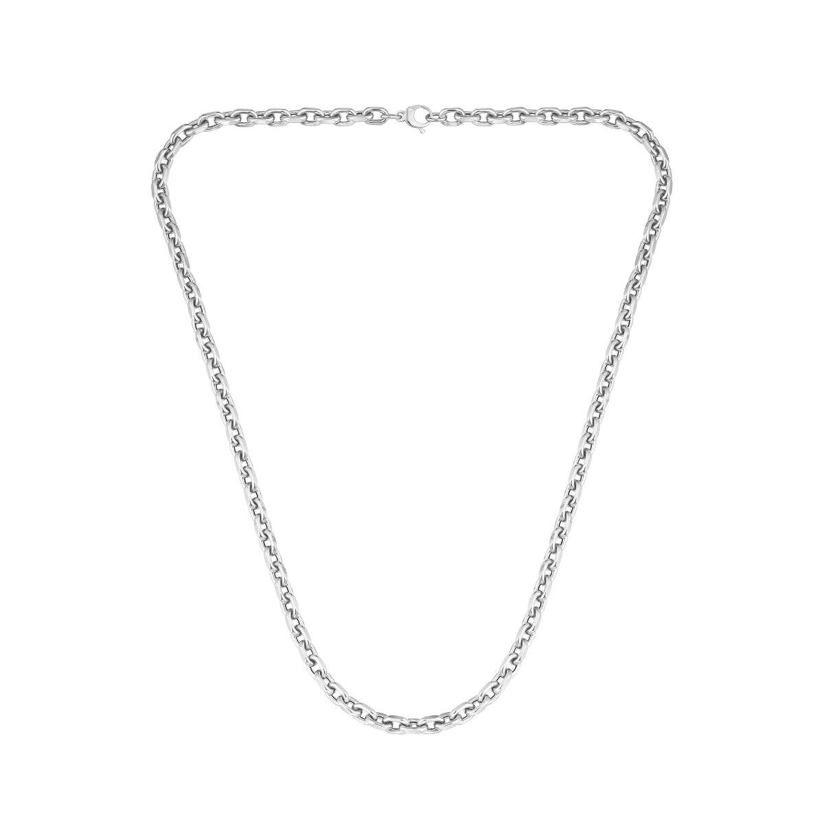 White Gold Links Necklace