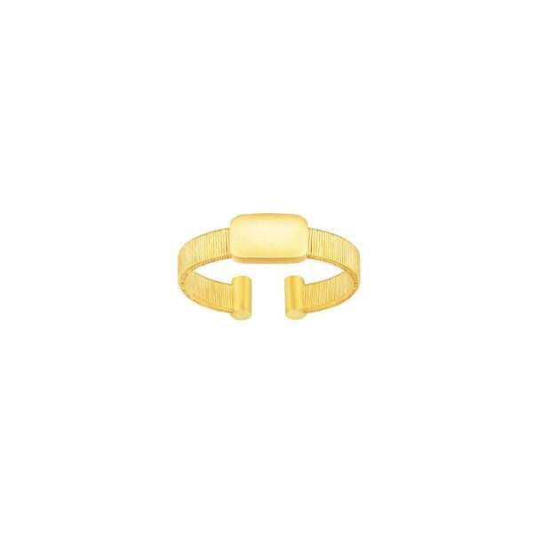 Bold Shimmer Gold Ring