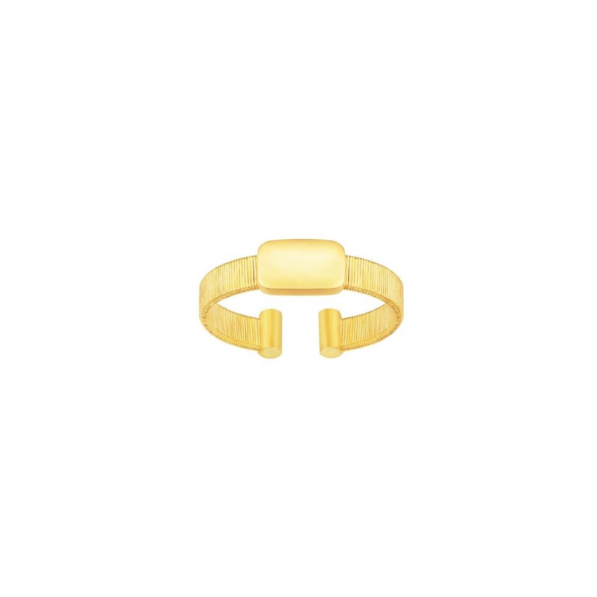 Bold Shimmer Gold Ring