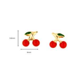 Red Cherry Earrings