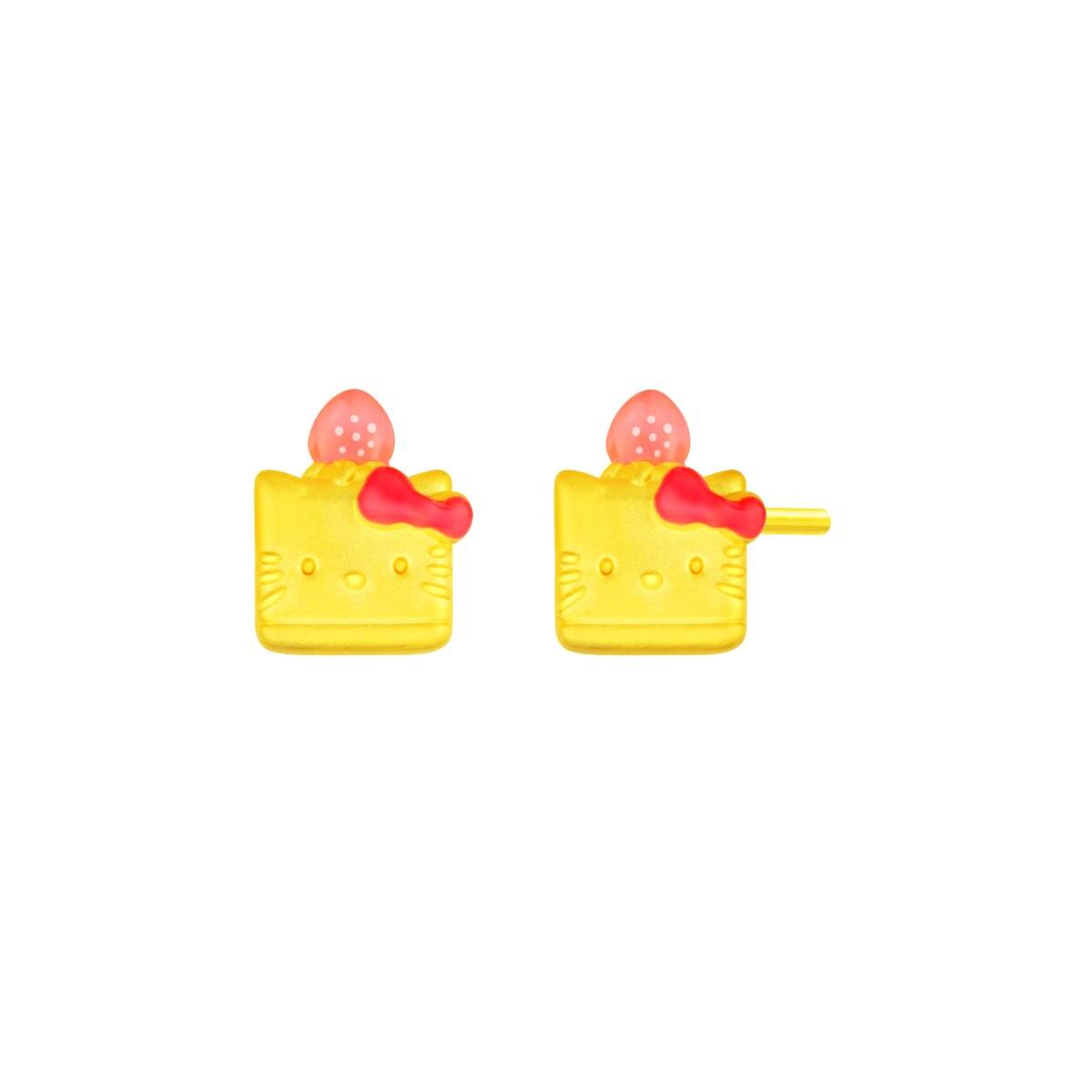 Sanrio characters KoroKoro Sweets Hello Kitty Earrings